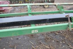 JD model 25 25' head trailer