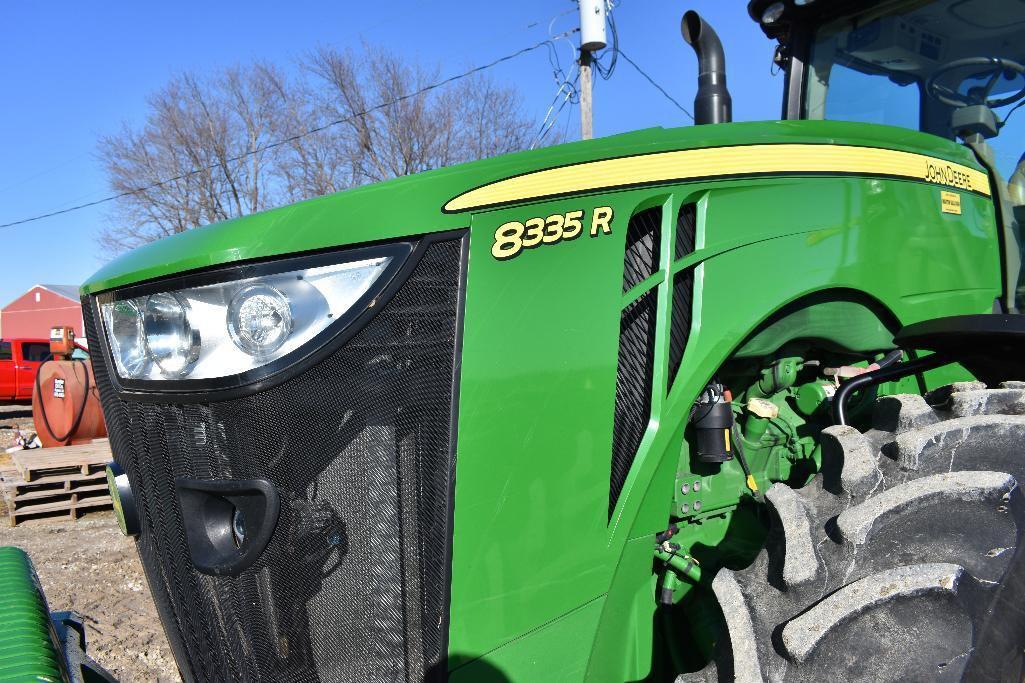 '12 JD 8335R MFWD tractor