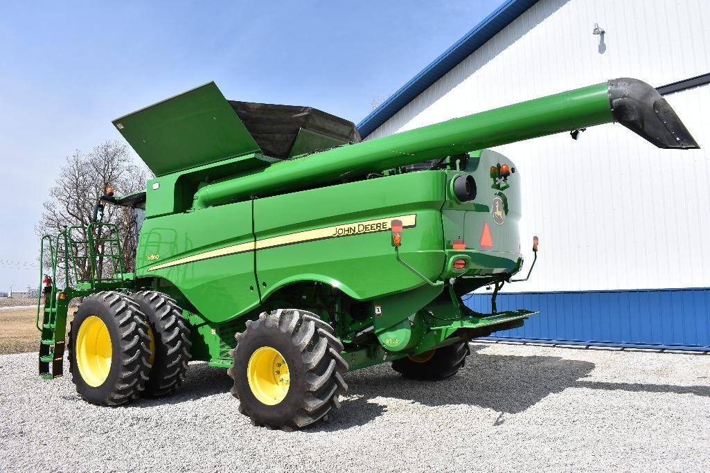 '14 JD S660 4wd combine