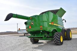 '14 JD S660 4wd combine