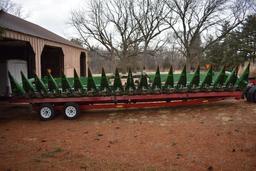 '10 JD 18 row 20" corn head