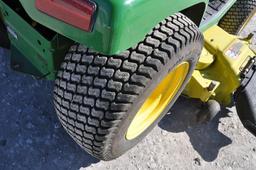 JD 345 riding lawn mower