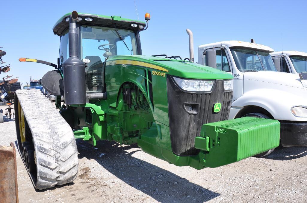 JD 8360RT track tractor