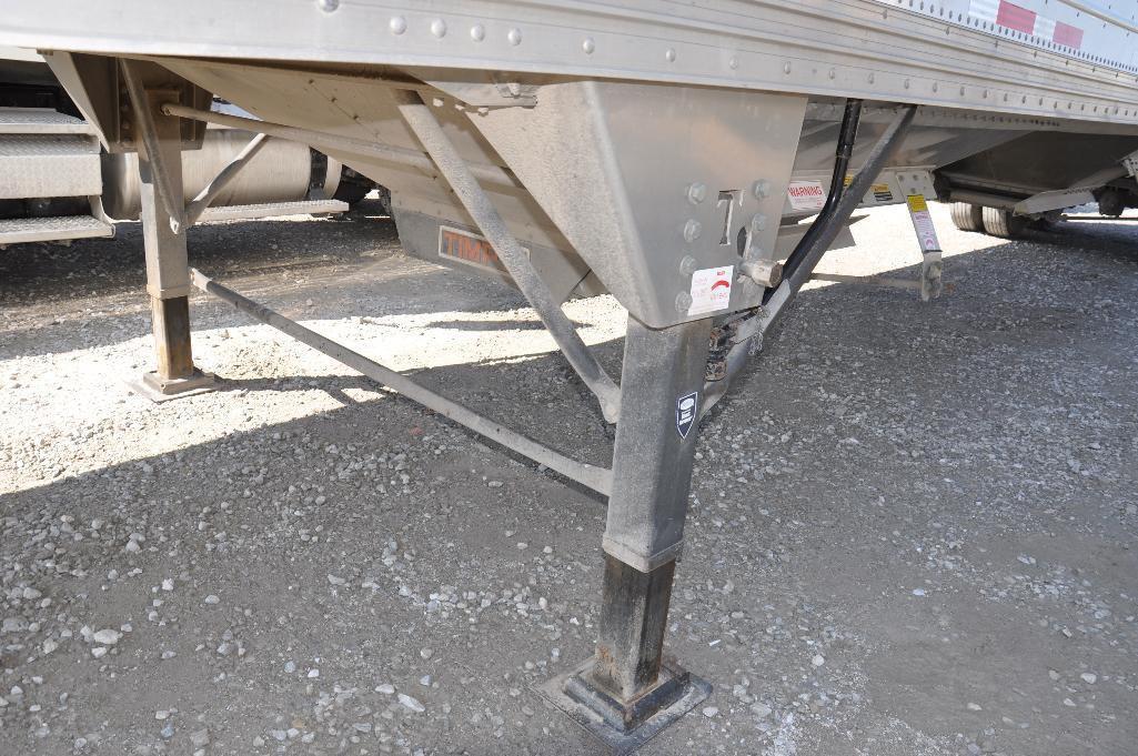 11 Timpte 42' aluminum hopper bottom trailer