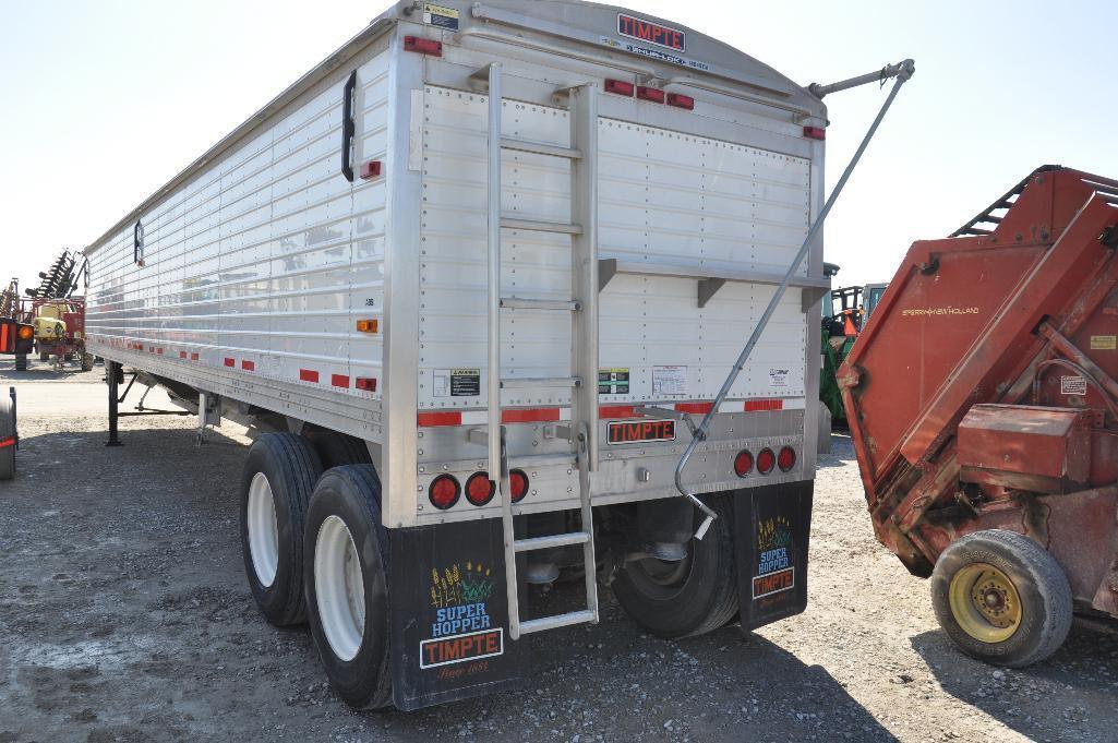 11 Timpte 42' aluminum hopper bottom trailer