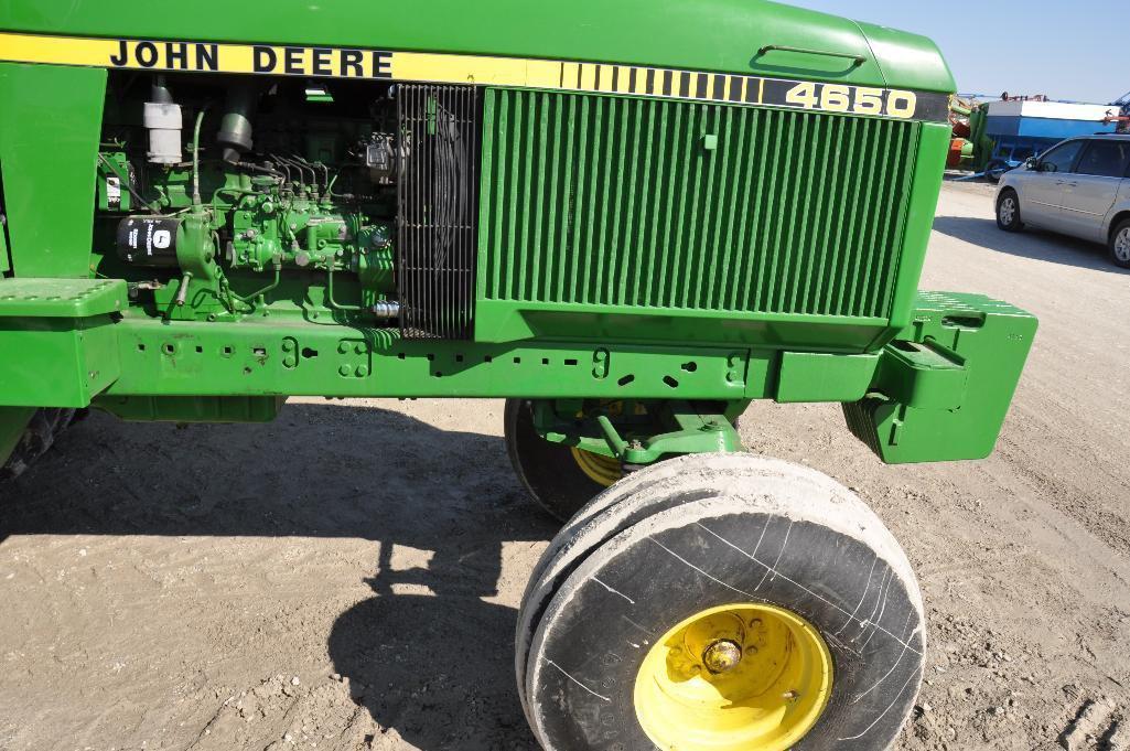 84 JD 4650 2wd tractor