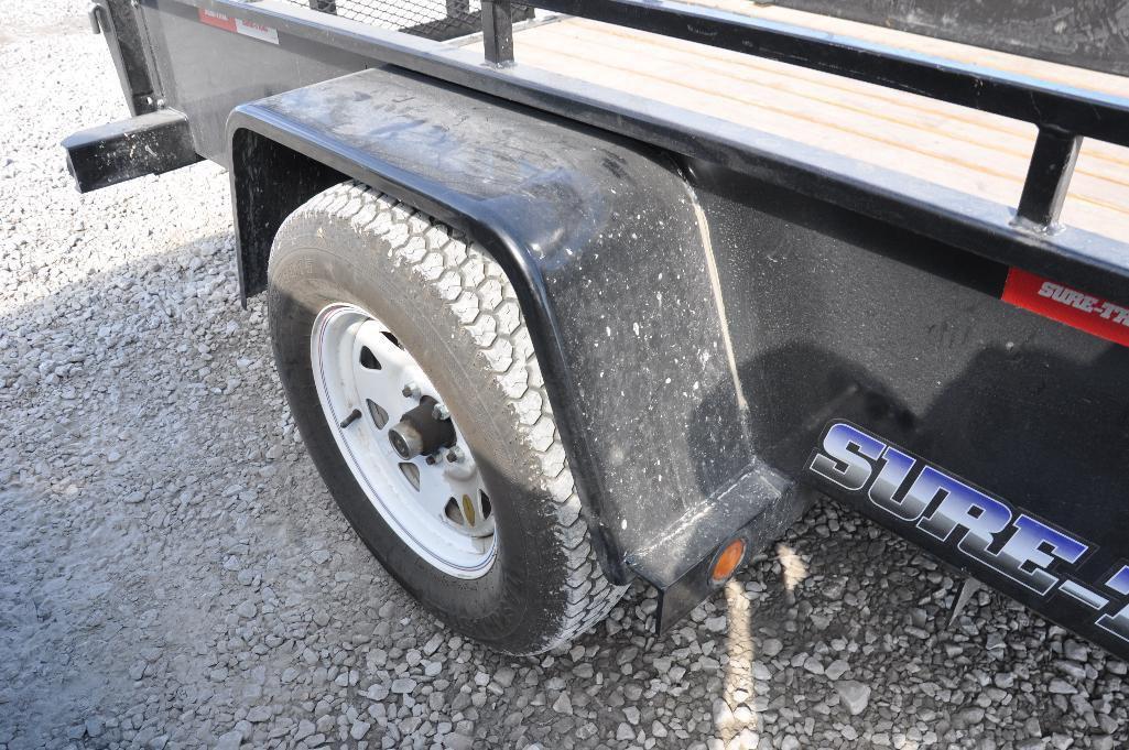 '11 Sure-Trac 10' flatbed trailer
