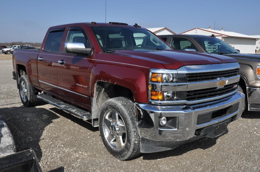 15 Chevrolet Silverado 2500HD LTZ 4wd pickup