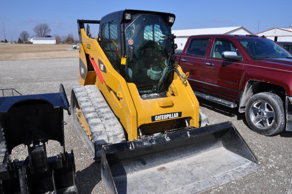 13 Cat 289C2 compact track loader