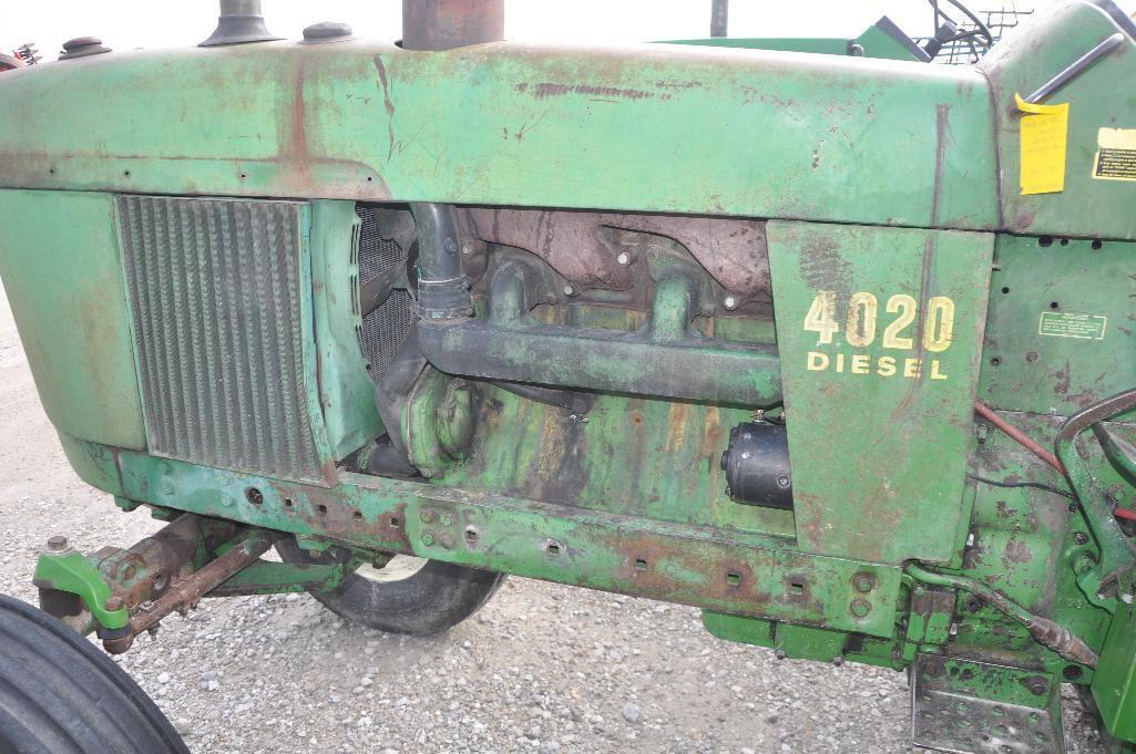 JD 4020 2wd tractor