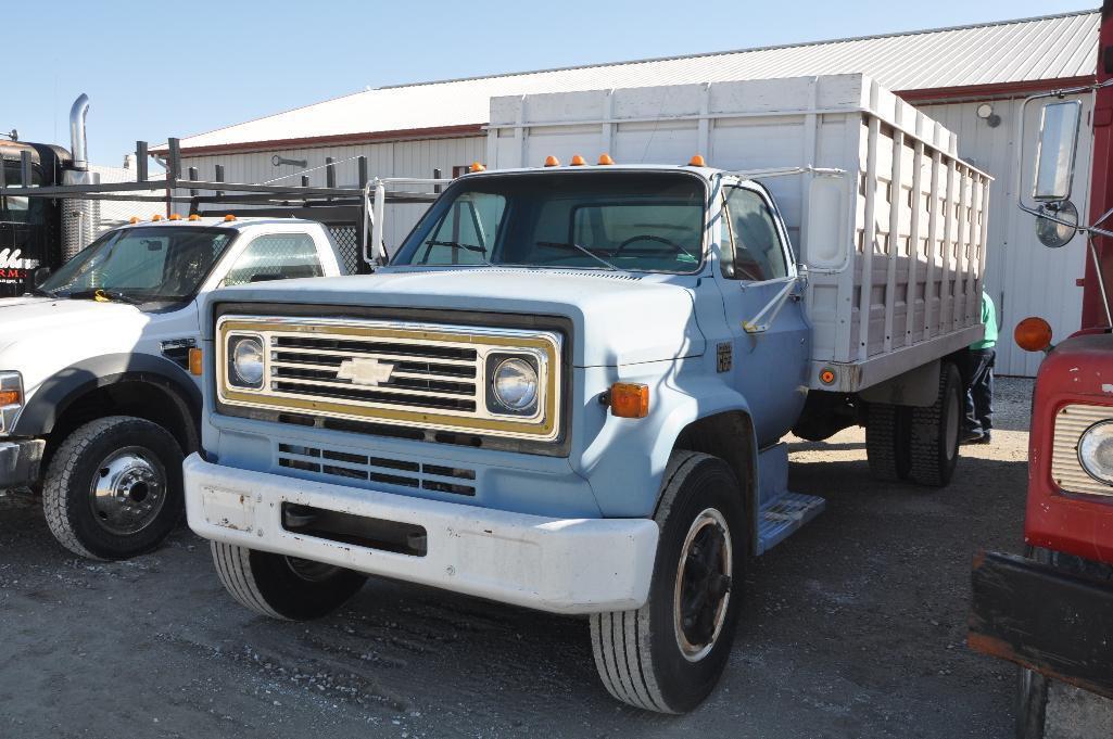 '74 Ford C65 single axle grain truck