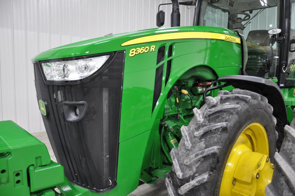 '14 JD 8360R MFWD tractor