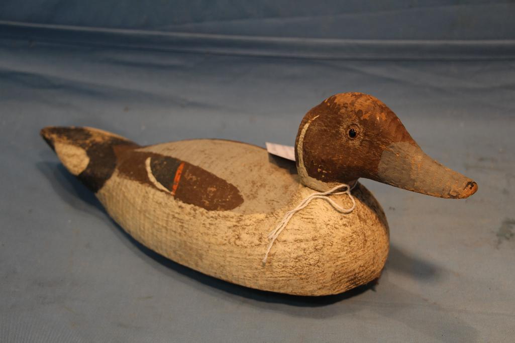 PINTAIL DRAKE FACTORY WOODEN DECOY