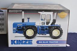 SPEC CAST 1/16TH KINZE BIG BLUE 640 TRACTOR