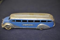 TOOTSIE TOY GREYHOUND BUS