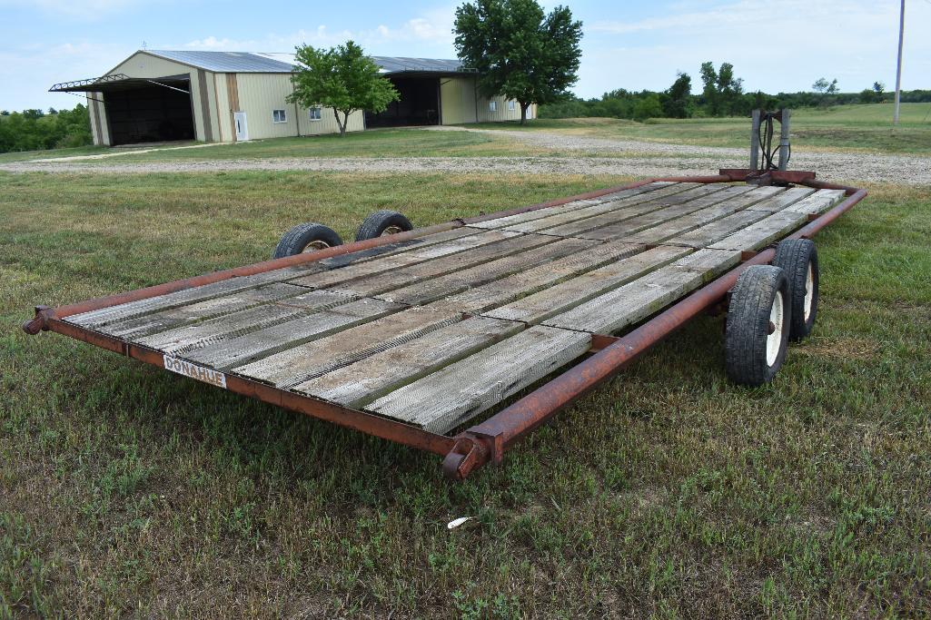 Donahue 28' implement trailer