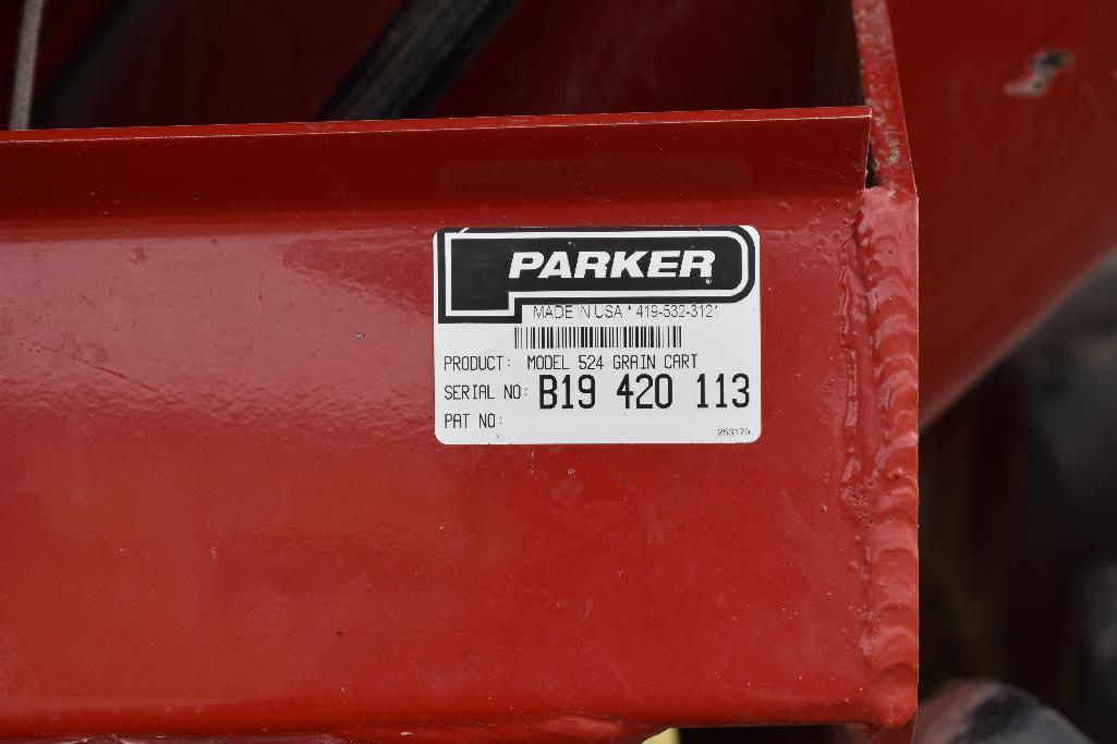 Parker 524 grain cart