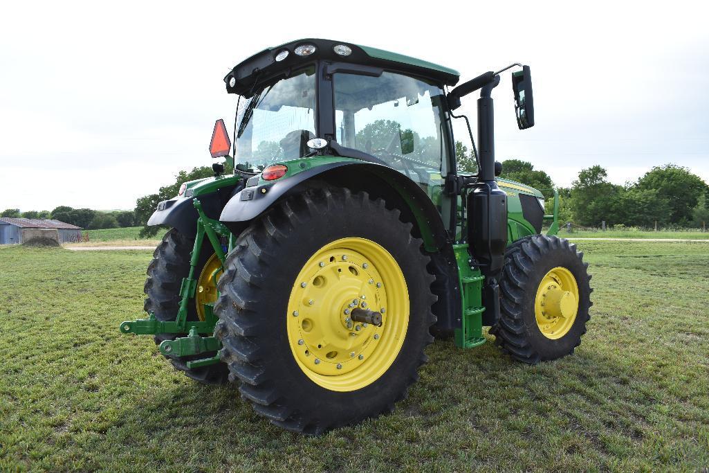 '15 JD 6155R MFWD tractor