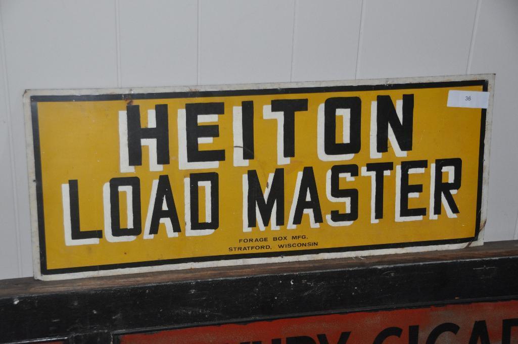 HEITON LOADMASTER EARLY AG SIGN