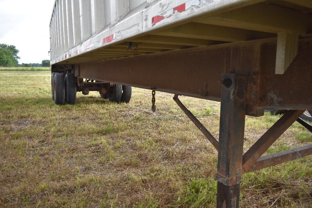 40' aluminum dump trailer