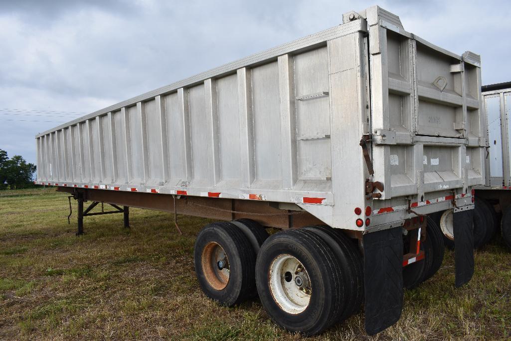 40' aluminum dump trailer