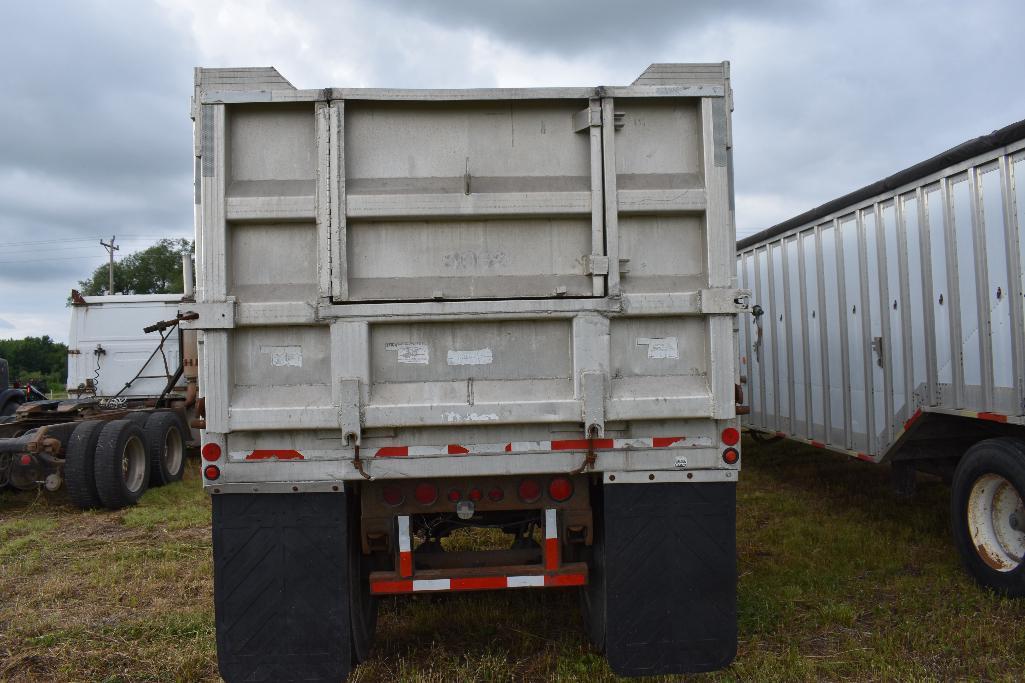 40' aluminum dump trailer