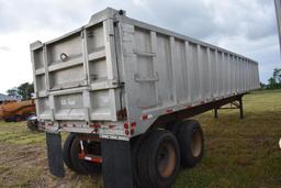 40' aluminum dump trailer