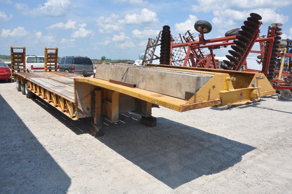 '76 Birmingham 31' lowboy trailer