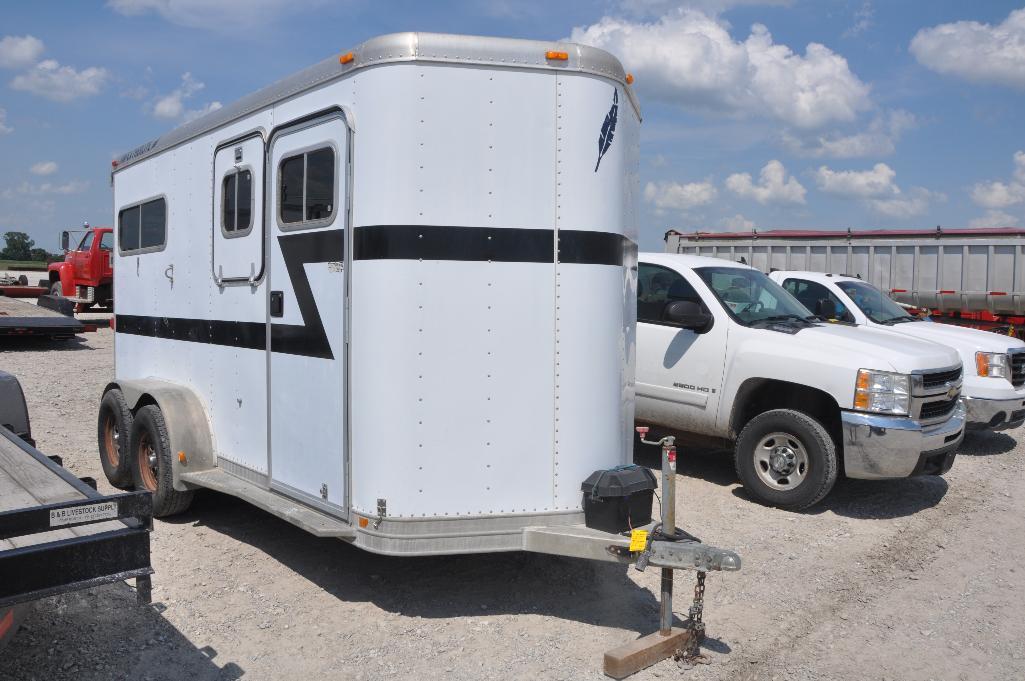 Featherlite 2-stall horse trailer