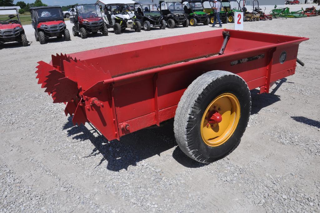 MF 110 manure spreader