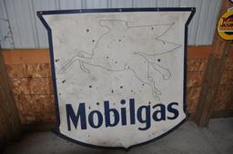 MOBILGAS SIGN W/PEGASUS HORSE