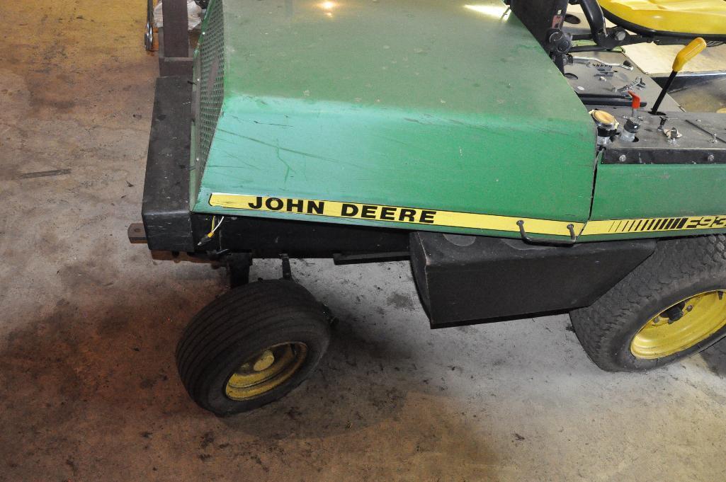 John Deere F930 zero turn riding lawnmower