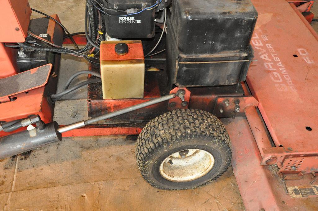 Gravely riding lawnmower