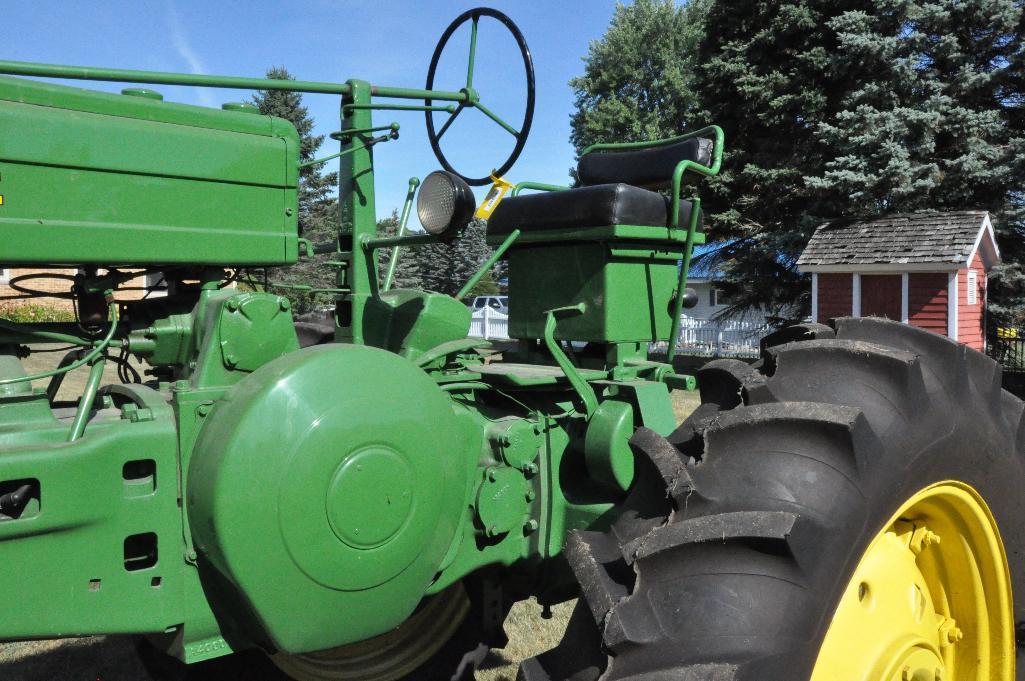 John Deere A "High Crop" all fuel tractor