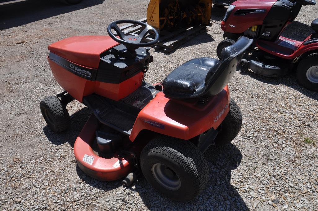 Simplicity Broadmoor riding mower