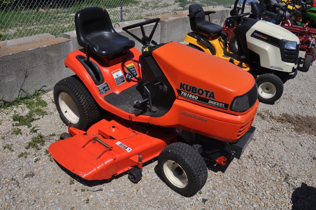 Kubota TG1860 riding mower