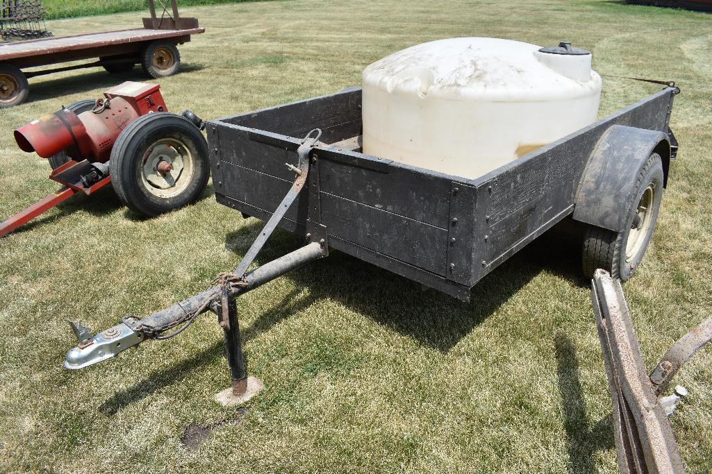 Shop built bumper hitch trailer