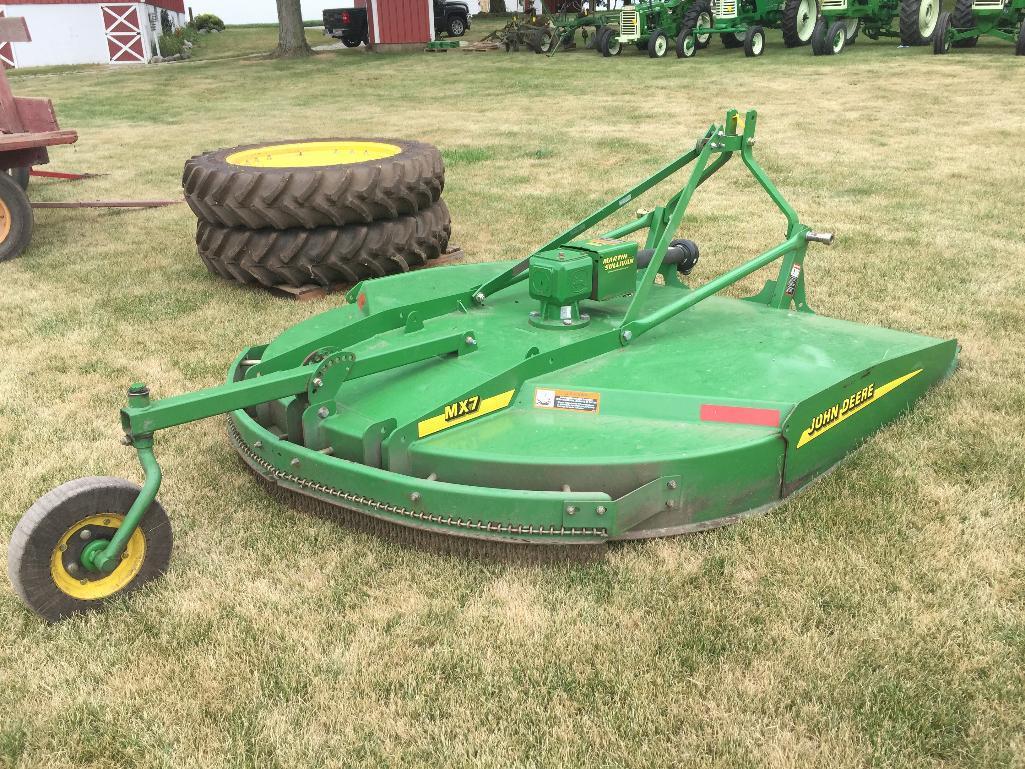 JD MX7 7' 3-pt. rotary mower