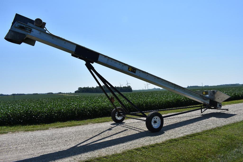 Top Air 12"x30' belt conveyor