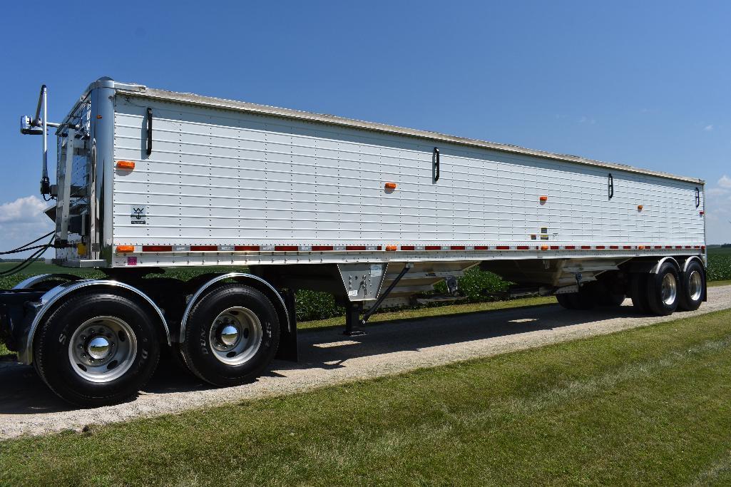 '11 Wilson DWH-500 41' hopper bottom grain trailer