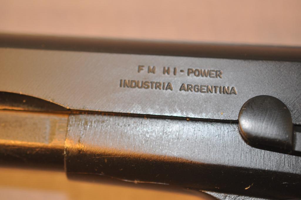 FM HIGH-POWER 9MM SEMI-AUTO PISTOL