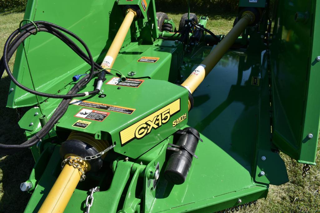 '16 JD CX15 15' batwing mower