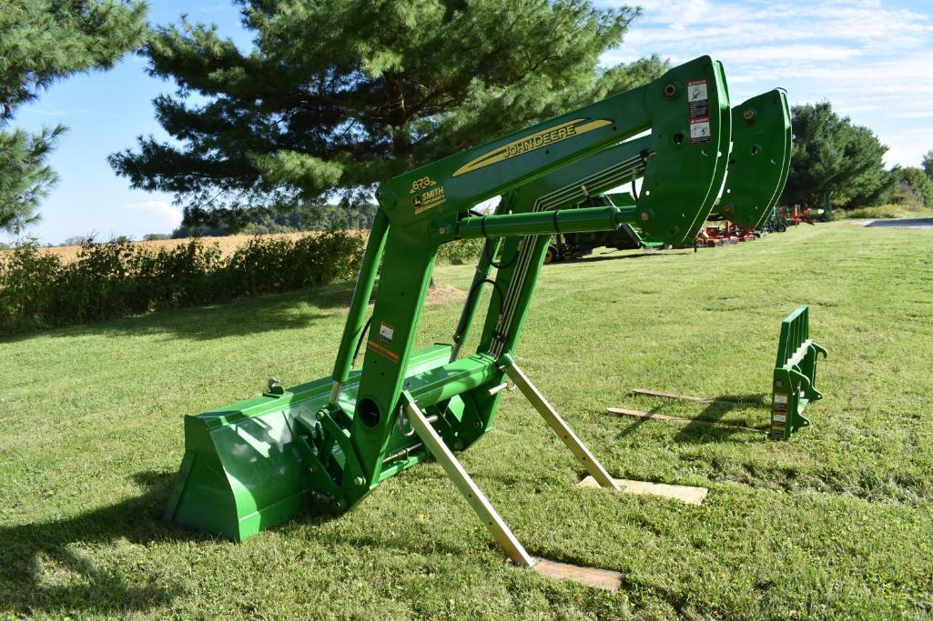 '07 JD 673 loader