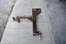 Shop built 3-pt. hitch receiver hitch