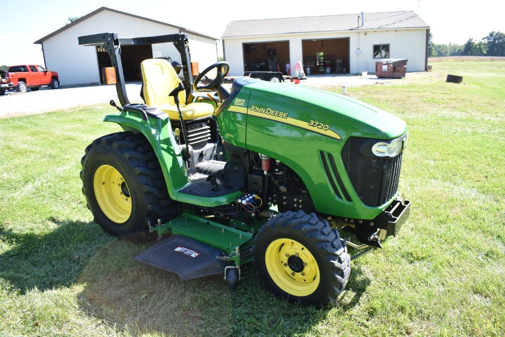 '11 JD 3720 compact MFWD tractor