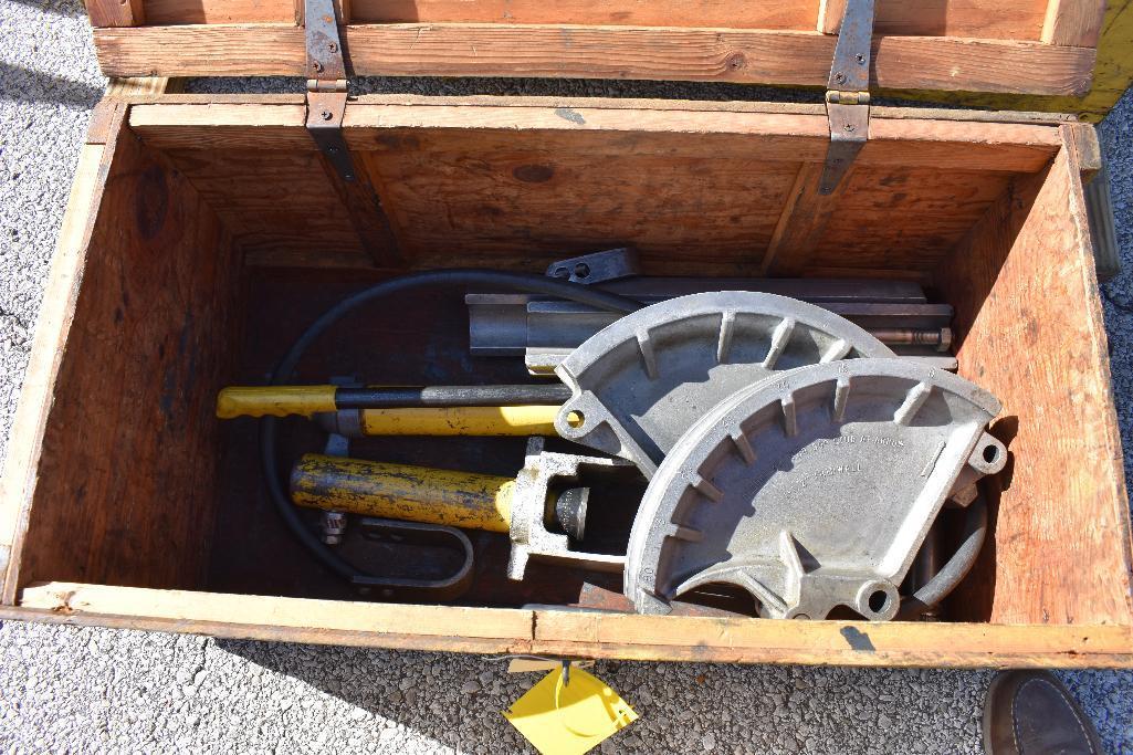 Enerpac S-34 Thinwall Hyd. Bender w/Hand Hyd Pump