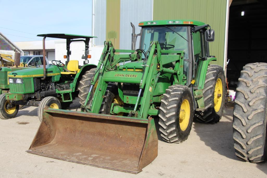 1993 John Deere 6400 MFWD tractor