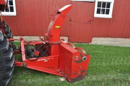 International Harvester 80 7' 3-pt. snow blower