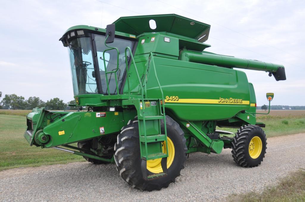 2002 John Deere 9450 4wd combine