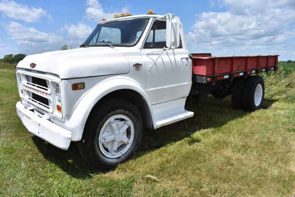 1968 Chevrolet 50 flatbed truck